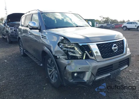 2019 Nissan Armada Sl z USA, uszkodzony, nr VIN JN8AY2ND3K9091174